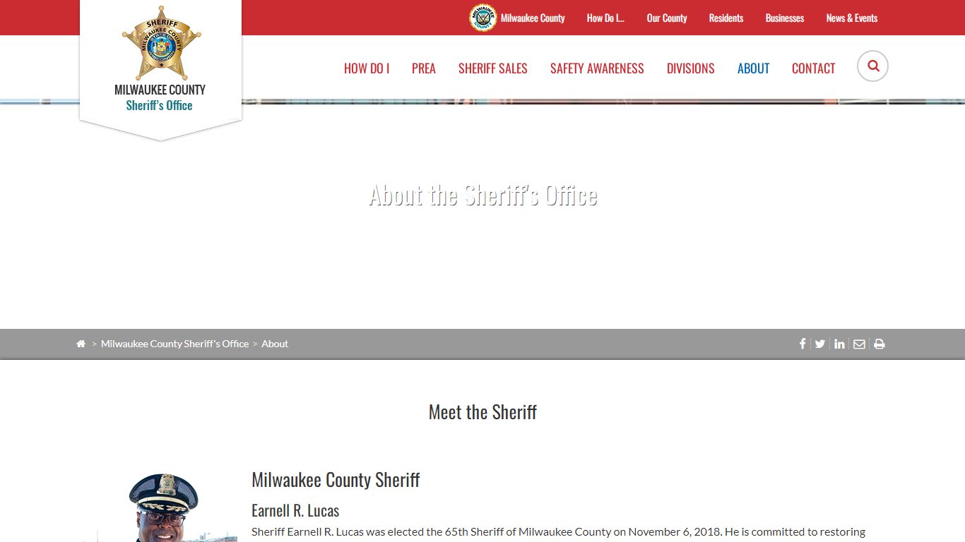 County of Milwaukee | About